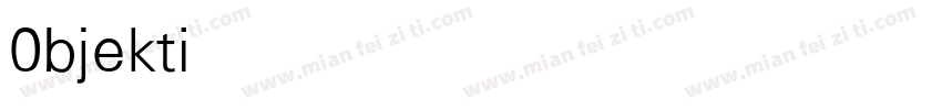 0bjektivmk2 light字体转换
